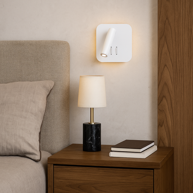 Бра з вимикачем на корпусі Bun Tune lamp 230520-100002013