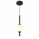 Світильник підвісний чорний D-10 cm H-33 cm Led 5W Black One Zeffir 260936-100008818