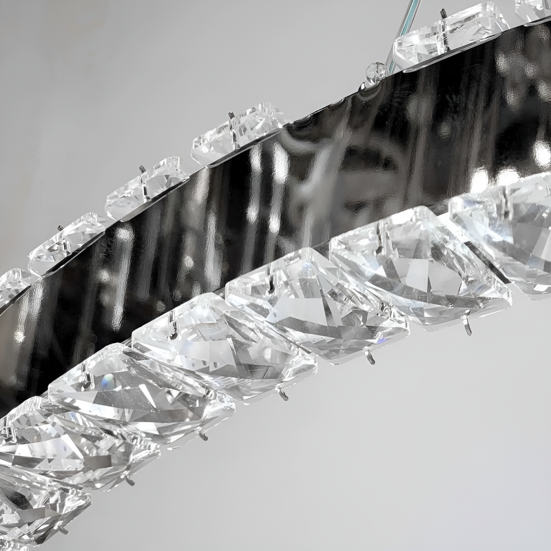 Люстра підвісна Wave L-80cm Chrome 21W 250535-100005004