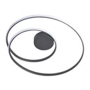 Стельова люстра чорна D-50 cm Led 40W 4000K Black Knot 251240-100006887
