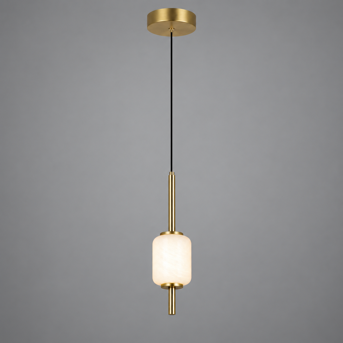 Світильник підвісний золотий D-10 cm H-33 cm Led 5W Gold One Zeffir 260936-100008817