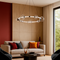 Люстра підвісна чорна кільцева з прозорими плафонами D-75 cm Led 20W Black Stellar Ring 250931-100006165
