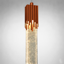 Підвісний світильник коричневий 4100К H - 36 cm Led 5W Brown Prisma bubble 260119-100007137