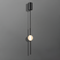Підвіс одинарний Vertical tubes Black Crystal DS-Design 250458-100004452