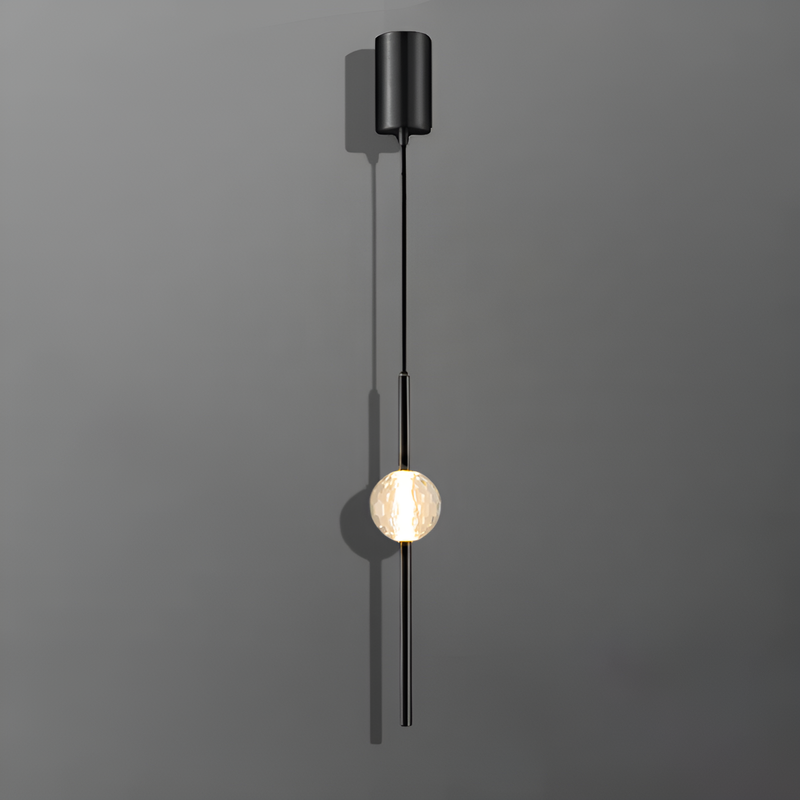 Підвіс одинарний Vertical tubes Black Crystal DS-Design 250458-100004452