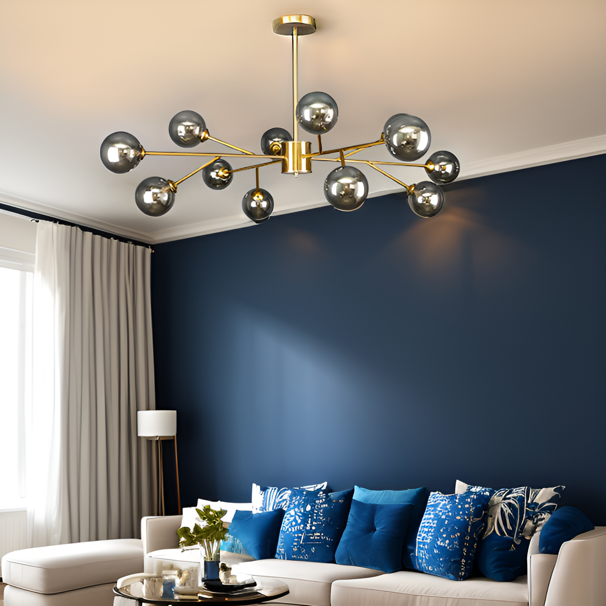 Люстра Berries G9х12 D-105cm Gold + Black 250431-100004560