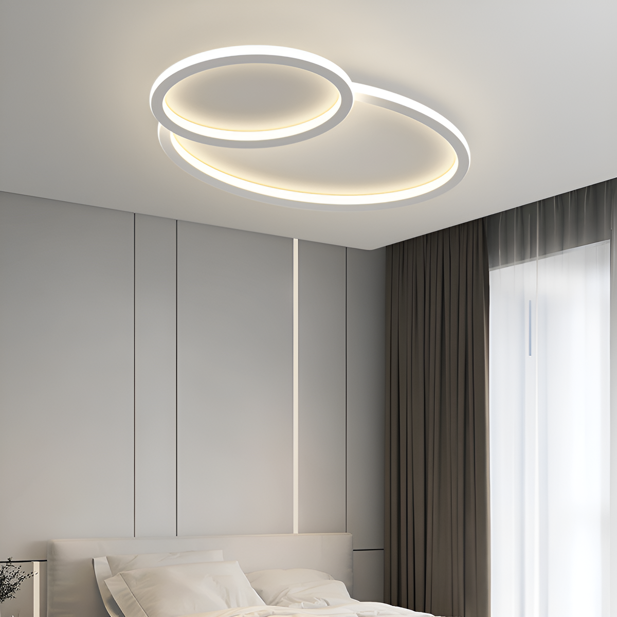 Стельовий світильник лед Geometry White 48W LED 250431-100004618