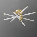 Стельовий LED-світильник золотий / чорний Line D-81 cm H-23.5 cm 76W Gold / Black 220720-100000924