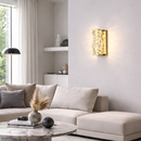 Золотий настінний світильник з кришталевим плафоном Н-24 cm Led Crystal Diamond Shine Gold 260222-100007412