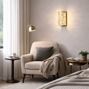 Золотий настінний світильник з кришталевим плафоном Н-24 cm Led Crystal Diamond Shine Gold 260222-100007412