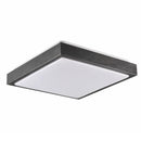 Стельова люстра чорна брашована L-29.5 cm H-8.5 cm E27 Black Brass Square 260140-100007066