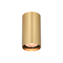 Точковий світильник золотий H-10 cm GU10 Gold Tuby 260933-100008785
