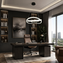 Люстра чорна світлодіодна D-42 cm Led 70W Black Knot 260588-100007950