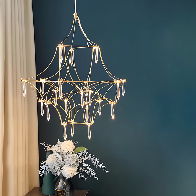 Люстра Rain L-60cm LED 11W Gold 250518-100004869