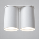 Точковий світильник білий подвійний H-9,5 cm GU10x2 White Duo Tube 260933-100008787
