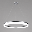 Підвісна люстра хромована кільцева D-60 / D- 80 cm Led 20W / 30W Chrome Rimy 231218-100002860