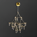 Люстра Rain L-60cm LED 11W Gold 250518-100004869