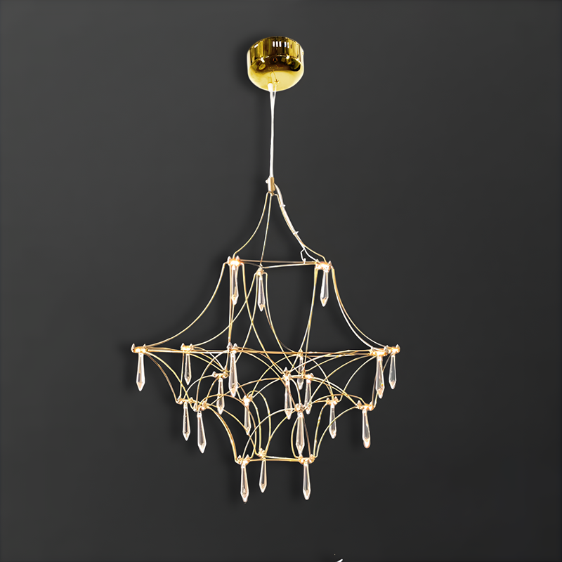 Люстра Rain L-60cm LED 11W Gold 250518-100004869