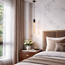 Підвісний світильник чорний 4100К H - 36 cm Led 5W Black Prisma bubble 260119-100007138