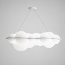 Люстра біла підвісна у вигляді хмаринки L - 55 cm / 68 cm / 80 cm / 120 cm Led 60W - 170W White Cloud 260858-100008727