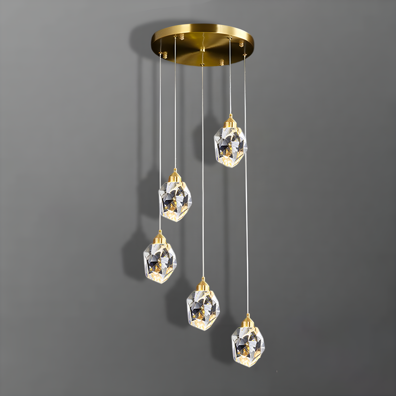Люстра Crystal shine 5 Gold 4500K 44W 250476-100004517