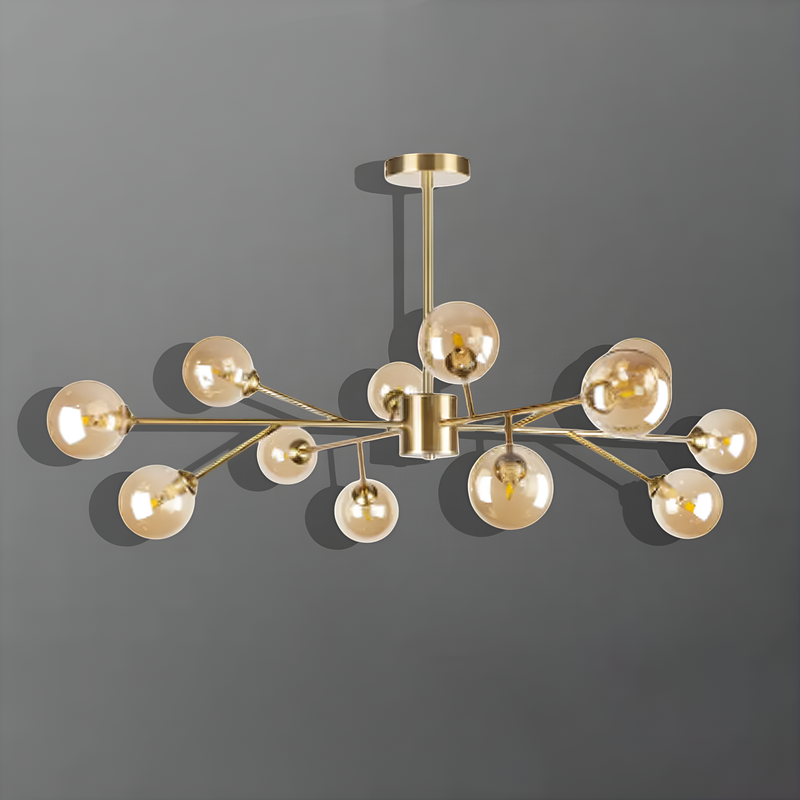 Люстра Berries G9х12 D-105cm Bronza + Brown 250431-100004561