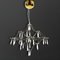 Люстра Rain  L-60cm/L-80cm LED 16W/30W Gold 250518-100004870