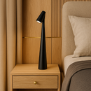 Настільна лампа чорна акумуляторна H-34 cm Led Black Sleek 251131-100006542