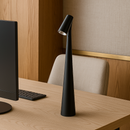 Настільна лампа чорна акумуляторна H-34 cm Led Black Sleek 251131-100006542