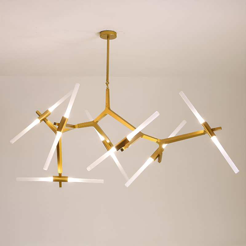 Люстра Agnes 10 / 14 G9 Gold 250419-100004376