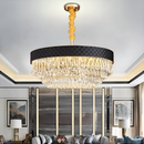 Люстра підвісна Crystal D-50cm / D-60cm / D-80cm E14 Black 250535-100004992