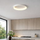 Стельовий світильник Ceiling L D-80 см Н-11 см 60W 4000K Black / White 240126-100003021