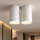 Точковий світильник білий подвійний H-9,5 cm GU10x2 White Duo Tube 260933-100008787