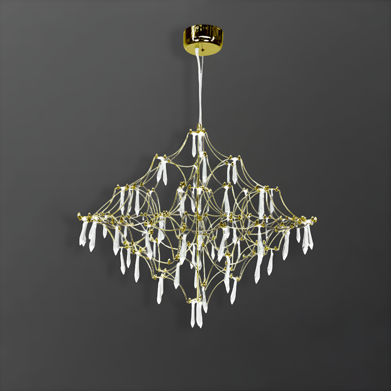 Люстра Rain  L-60cm/L-80cm LED 16W/30W Gold 250518-100004870