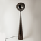 Торшер сірий димчастий з плафоном органічної форми H-155 cm E27 Smokey Grey Melt plazma floor lamp 250931-100006062