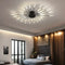 Стельовий світильник Fan lamp 28 D100 Led 20W 4000K Black 250118-100004031