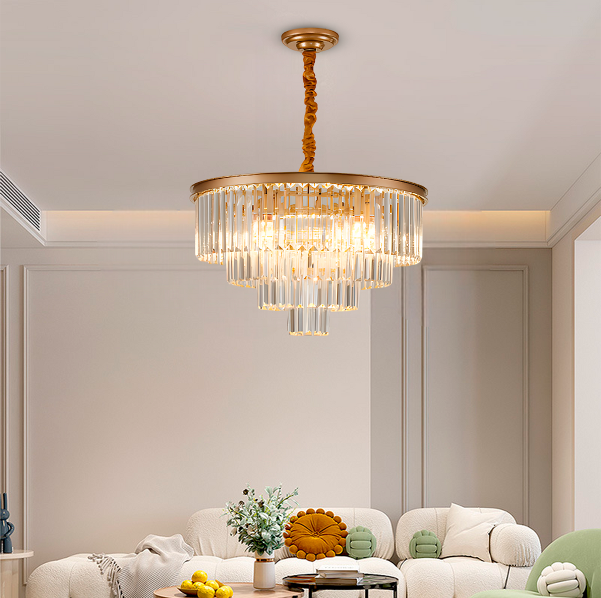 Люстра Industrial Gold D-55 cm / D-75 cm Е14 250488-100004508