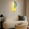 Бра скляне жовто-блакитне півкруги H-50 cm W-28 cm Led 10W 3000К Circles color Yellow-blue 230858-100002431