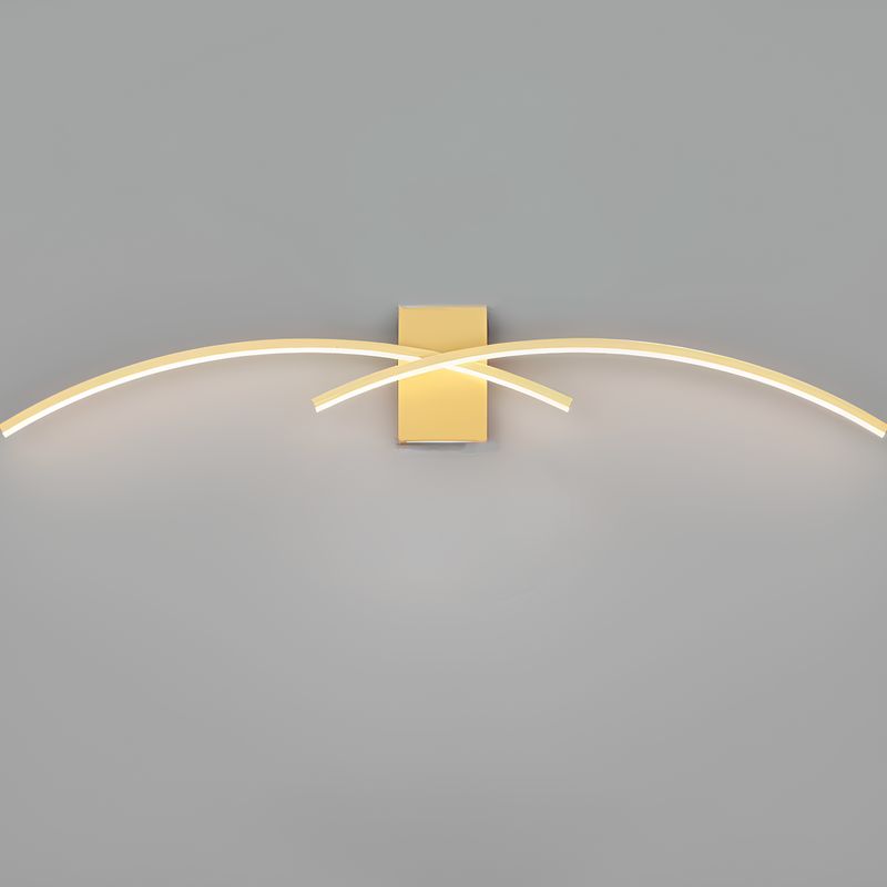 Бра Double lines simple Gold Н60 cm / Н80 cm / Н100 cm 241019-100003909