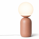 Лампа настільна теракотова з білим матовим плафоном H-35 cm E14 Terra Matte Bulb 260209-100007482