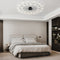 Стельовий світильник Fan lamp H80 D1160 Led 22W 3000K 4000K 6000K Black + Gold 250118-100004079