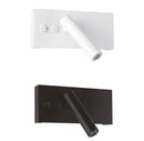 Настінний світильник білий з вимикачем на корпусі H-8 cm Led 10W 4200K White Vadud 260160-100007195