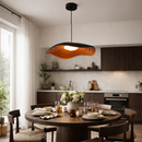 Світильник підвісний чорний D-40 cm Led 8W Black Plate Flower 260118-100007146