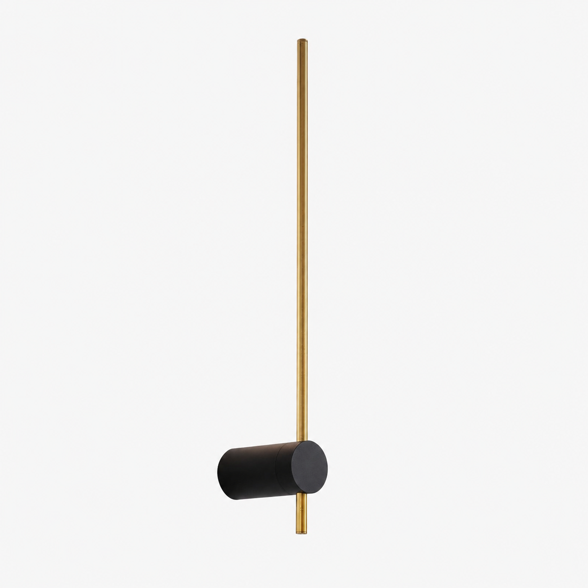 Настінний світильник золотий з чорним кріпленням L-60 cm Led 6W Gold Pipe Line 260728-100008406