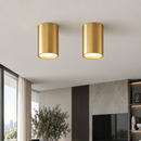 Точковий світильник золотий H-9 cm GU10 Gold Tubeo 260933-100008786