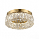 Стельові люстри золоті D-30 cm / D-40 cm / D-50 cm Led Gold Crystal 260422-100007793