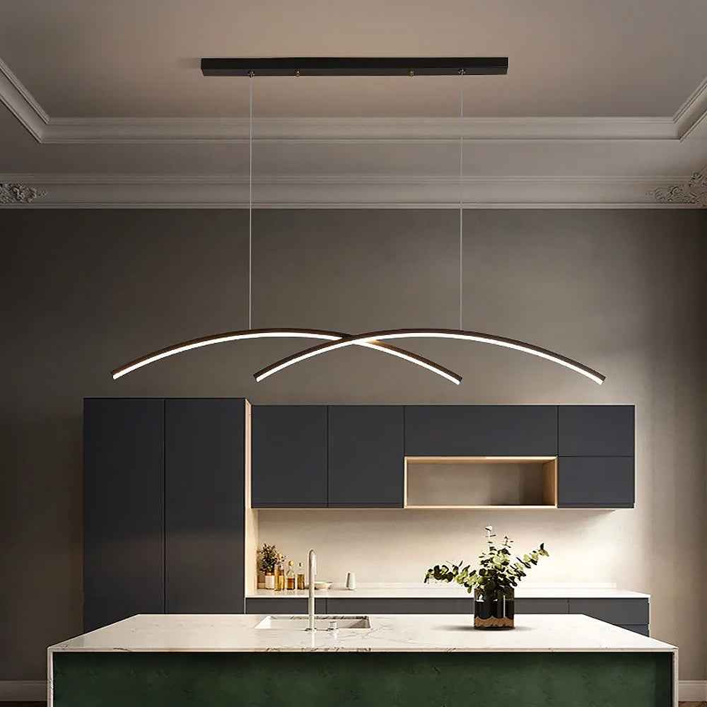Підвісні світильники Arc 2 3000K-6000K L-100 cm Led 16W / L-120 cm Led 30W Black 240518-100003284