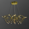 Люстра Rain L-80cm LED 16W Gold 250518-100004871