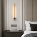 Настінний світильник золотий з чорним кріпленням L-60 cm Led 6W Gold Pipe Line 260728-100008406