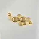 Настінний світильник золотий L-100 cm G9 Gold Bubbles 260320-100007592